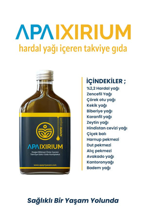 200 mL Bağışıklık Desteği Bio Şurup Konsantresi %100 Bitkisel Iksir Apaixirium Apayrı Yaşam