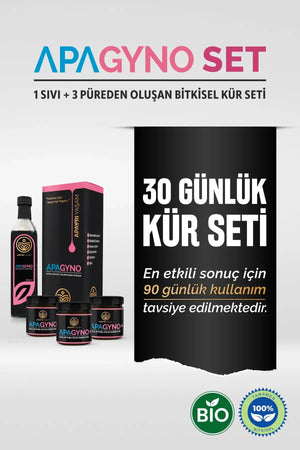 Kadınlara Özel Bio Kür Seti %100 Bitkisel Apagyno Apayrı Yaşam