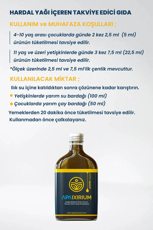 200 mL Bağışıklık Desteği Bio Şurup Konsantresi %100 Bitkisel Iksir Apaixirium Apayrı Yaşam