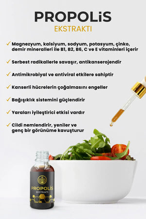 Propolis Ekstraktı Damla Takviye Edici Gıda 35ml Apayrı Yaşam